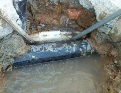 天山测漏水之水管漏水